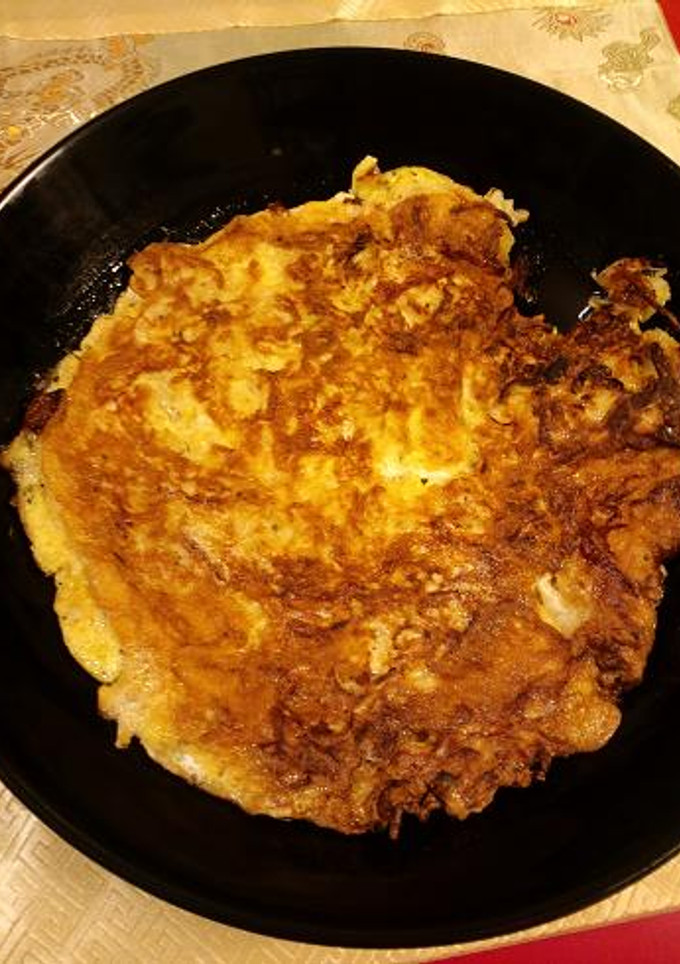 切干大根の卵焼き　～台湾屋台風～-レシピのメイン写真