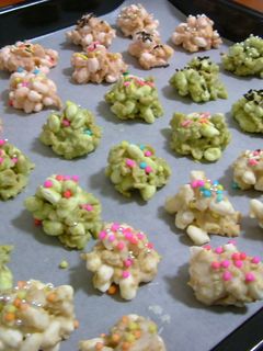 親子で簡単!カラフルチョコクランチ-レシピのメイン写真