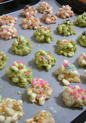 親子で簡単！カラフルチョコクランチ-レシピのメイン写真