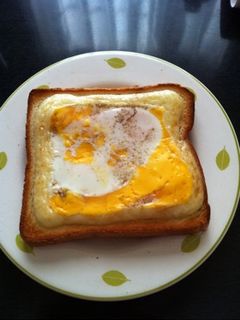 朝食に☆マヨエッグトースト-レシピのメイン写真