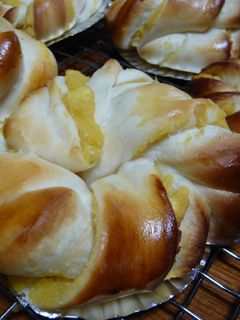 栗きんとん折り込みパン-レシピのメイン写真