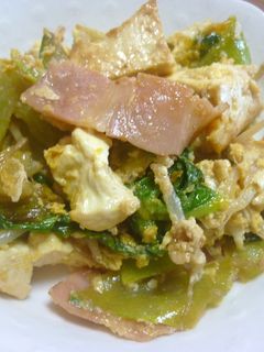 豆腐と青梗菜の炒め物-レシピのメイン写真