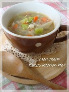 根菜たっぷりスープ-レシピのメイン写真