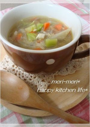根菜たっぷりスープ-レシピのメイン写真