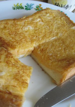 フレンチトースト 卵一つで二人分-レシピのメイン写真