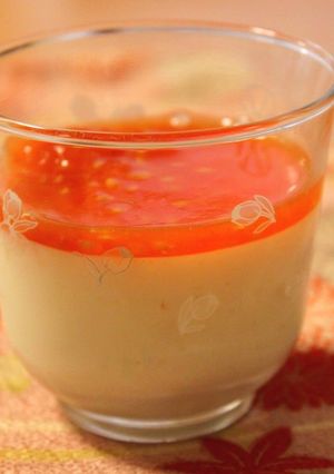 豆腐とミニトマトのプリン風-レシピのメイン写真