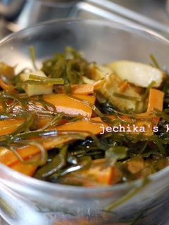 さつま揚げと切り昆布の炒め煮-レシピのメイン写真