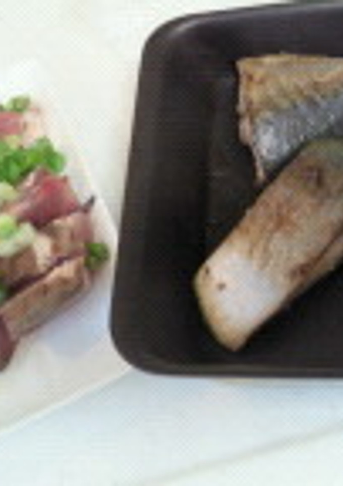 ハマチのたたき＆塩焼き-レシピのメイン写真