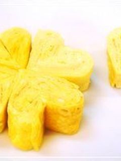 ♡絶品♫ハートの卵焼き♡-レシピのメイン写真