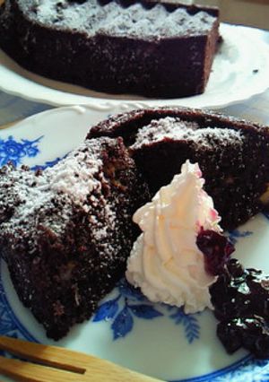 シリコンスチーマーでチョコケーキ-レシピのメイン写真