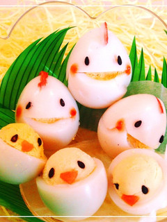 ❤うずら卵の可愛い親子❤(^♢^)❤-レシピのメイン写真