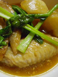 カブと手羽先の味噌煮-レシピのメイン写真