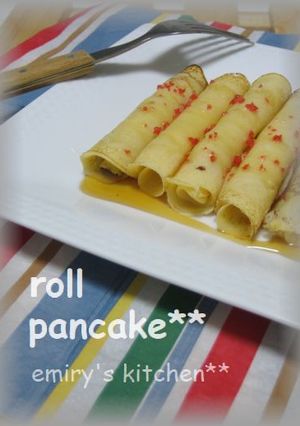 ♡rollpancake～ザ・カハラ風♡-レシピのメイン写真