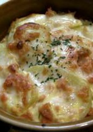 簡単に♪鮭とポテトのクリーミーグラタン-レシピのメイン写真