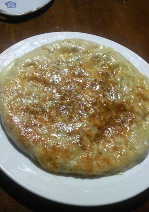 簡単・たっぷりパセリのチーズフォカッチャ-レシピのメイン写真