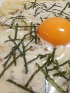 納豆パスタ-レシピのメイン写真