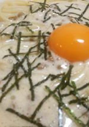 納豆パスタ-レシピのメイン写真