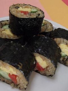 恵方巻きにも☆うなぎご飯の巻き寿司-レシピのメイン写真
