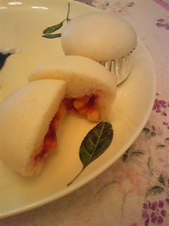 お手軽朝食&ランチ♪ピザまん風蒸しパン-レシピのメイン写真