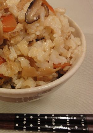 えりんぎの混ぜご飯-レシピのメイン写真