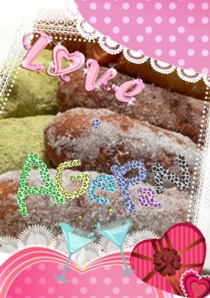 ちびにLOVE注入♥アゲ❷パン♧-レシピのメイン写真