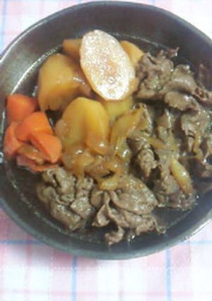 肉じゃが すきやきのタレで簡単に-レシピのメイン写真