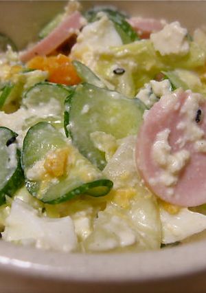 塩豆腐サラダ-レシピのメイン写真