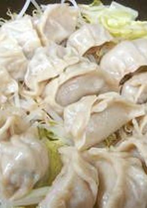 米粉で餃子の皮を自作するよ-レシピのメイン写真