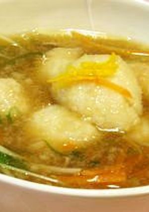 蓮根団子の和風あんかけスープ-レシピのメイン写真