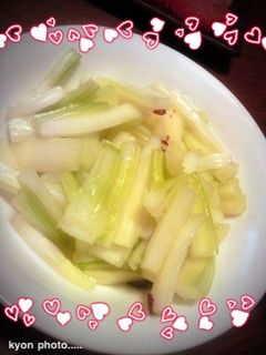 セロリの浅漬け-レシピのメイン写真