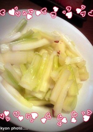 セロリの浅漬け-レシピのメイン写真