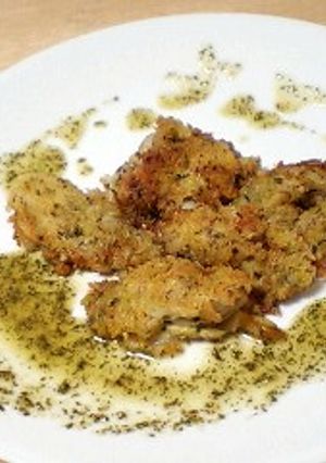 牡蠣の香草フライ～ジェノバ風～-レシピのメイン写真