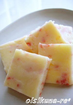 苺の生チョコ-レシピのメイン写真