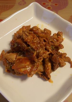 焼肉のタレde豚キムチ-レシピのメイン写真