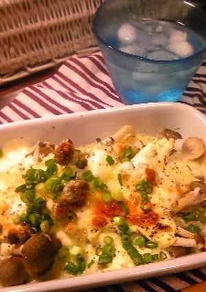 お家居酒屋☆きのこのヨーグルトグラタン-レシピのメイン写真