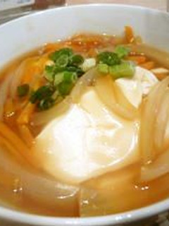 レンジで簡単♪豆腐の野菜中華あんかけ-レシピのメイン写真