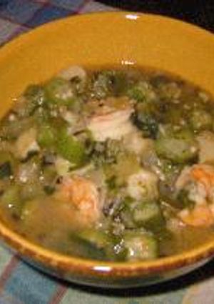 アメリカ南部料理　Seafood Gumbo-レシピのメイン写真