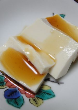 簡単☆塩豆腐に青じそにんにくドレッシング-レシピのメイン写真
