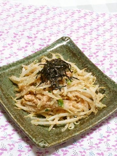 もやしの明太子マヨ炒め-レシピのメイン写真