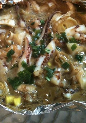 イカのわた焼き-レシピのメイン写真