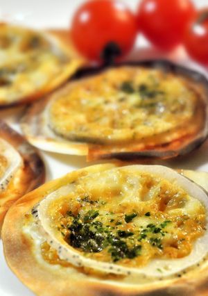 *れんこんピザ風～胡麻味噌チーズ*-レシピのメイン写真
