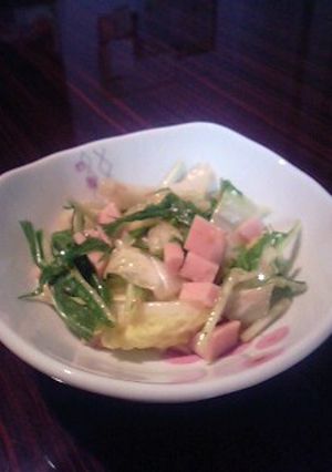 余った鍋野菜は翌日和え物に♪-レシピのメイン写真
