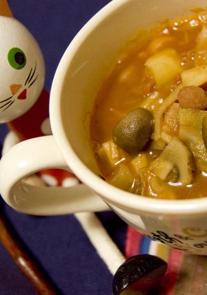 ごった煮ミネストローネ-レシピのメイン写真
