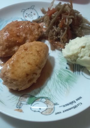 おからと豆腐と鶏挽き肉のハンバーグ-レシピのメイン写真