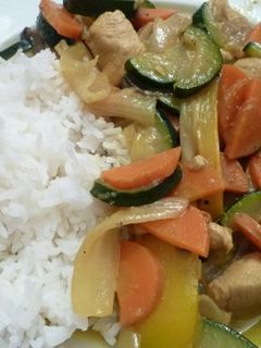 簡単♪タイ風ココナッツカレー-レシピのメイン写真