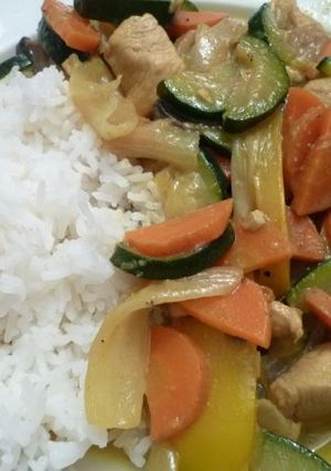 簡単♪タイ風ココナッツカレー-レシピのメイン写真