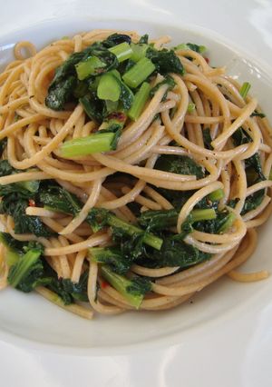大根の葉っぱたっぷりパスタ-レシピのメイン写真