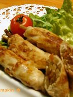 ✿お弁当にも✿きんぴらごぼうのマヨ肉巻き-レシピのメイン写真