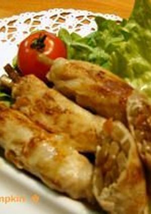 ✿お弁当にも✿きんぴらごぼうのマヨ肉巻き-レシピのメイン写真