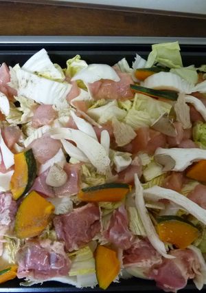 ホットプレートで簡単蒸し料理-レシピのメイン写真